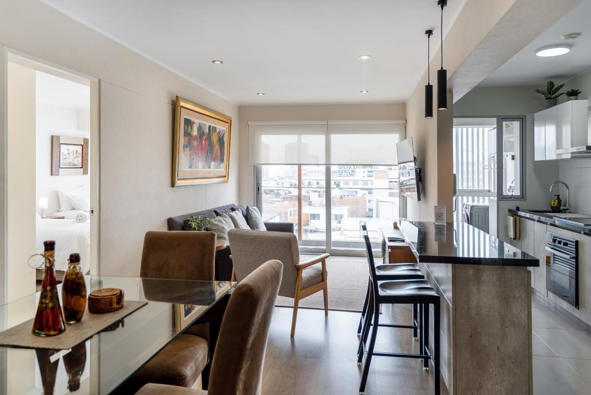 Modern 1Br Loft Close To The Seawalk Of Miraflores Lima Eksteriør bilde